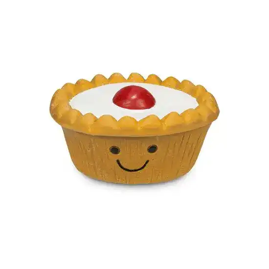 Petface Cherry Bakewell Latex Dog Toy 19576