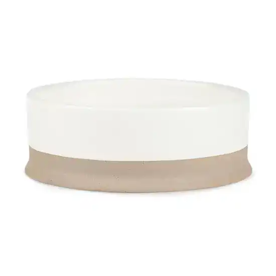 Scruffs Scandi Non Tip Pet Food & Water Bowl Cream 19190