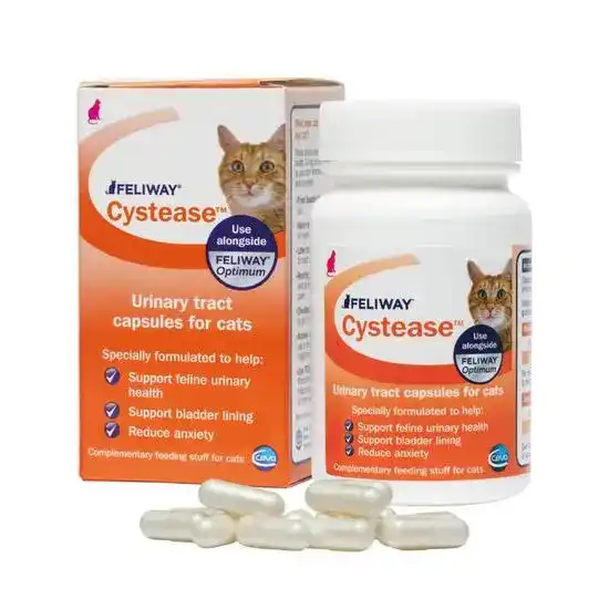 FELIWAY Cystease Urinary Tract Support Capsules for Cats 3894