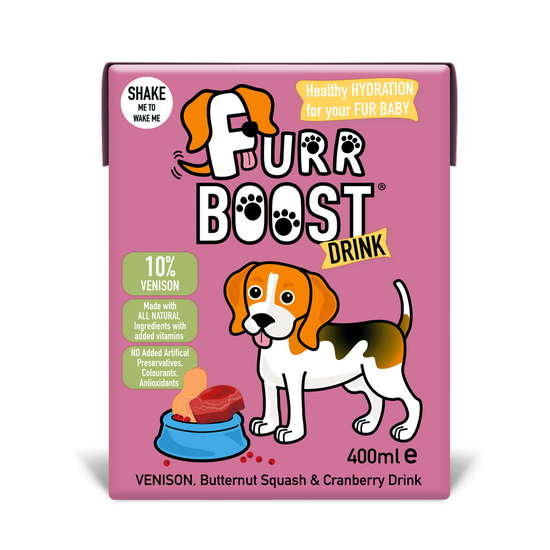 Furr Boost Hydration Drink for Dogs Venison
