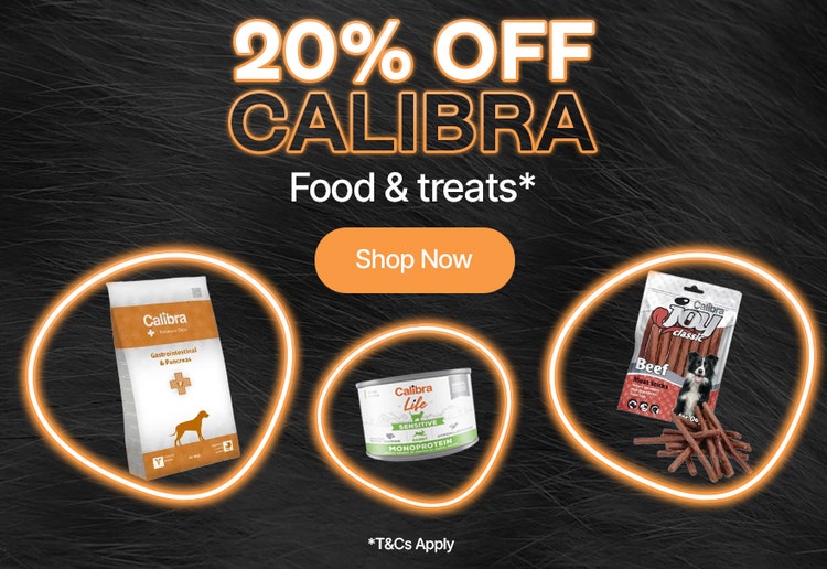 20% Off Calibra Food & Treats*