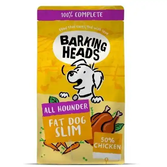 Barking Heads All Hounder Fat Dog Slim Adult Dry Dog Food with Chicken 18076