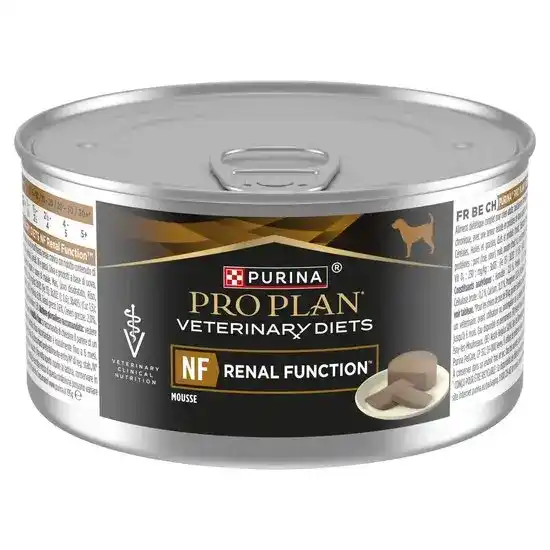 PURINA PRO PLAN VETERINARY DIETS Adult NF Renal Function Wet Dog Food Mousse 195g Tins 16951