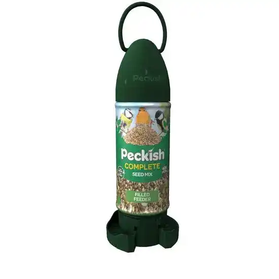 Peckish Pre-Filled Bird Feeder with Complete Seed Mix