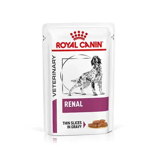 ROYAL CANIN Veterinary Health Nutrition Renal Wet Dog Food with Thin Slices in G 15893