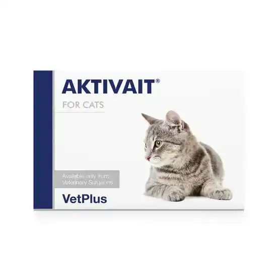 AKTIVAIT Brain Function Support Supplement for Cats 878