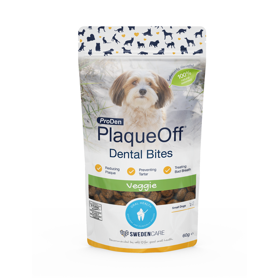 ProDen PlaqueOff Veggie Dental Bites for Small Dogs 1 x 60g 16925