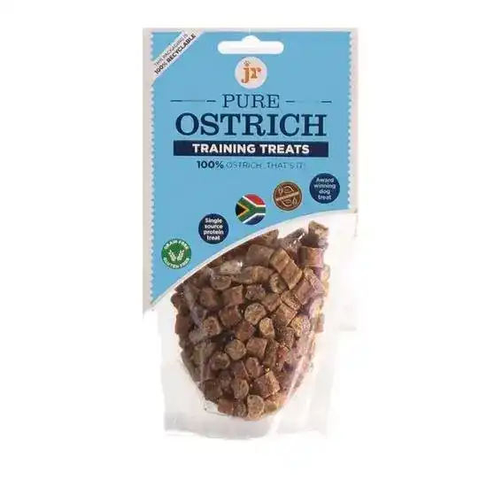 JR Pet Products Pure Ostrich Training Treats for Dogs 1 x 85g 18886