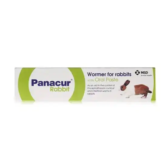 Panacur Oral Paste Wormer for Rabbits 187.5mg/g 1553
