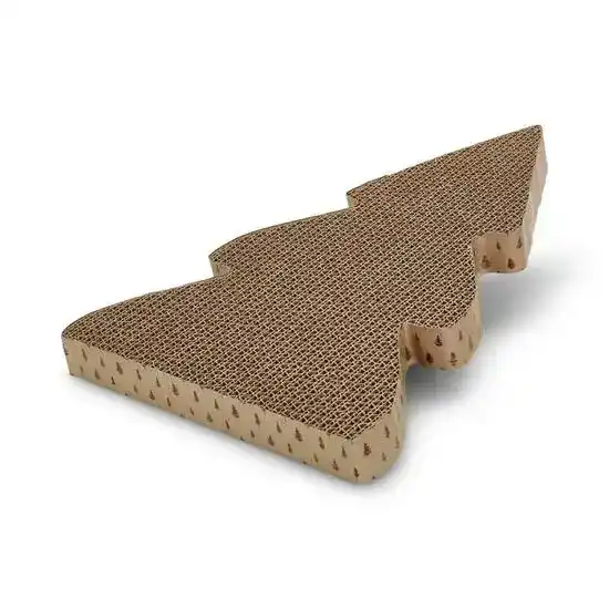 Petface Christmas Tree Cardboard Cat Scratcher 18505