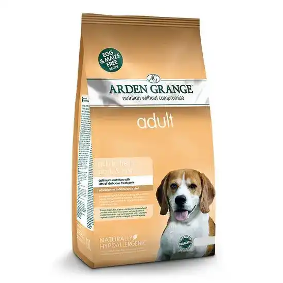 Arden Grange Adult Dry Dog Food with Pork & Rice 16054