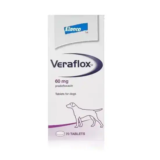 Veraflox Tablets for Dogs 60mg 3970