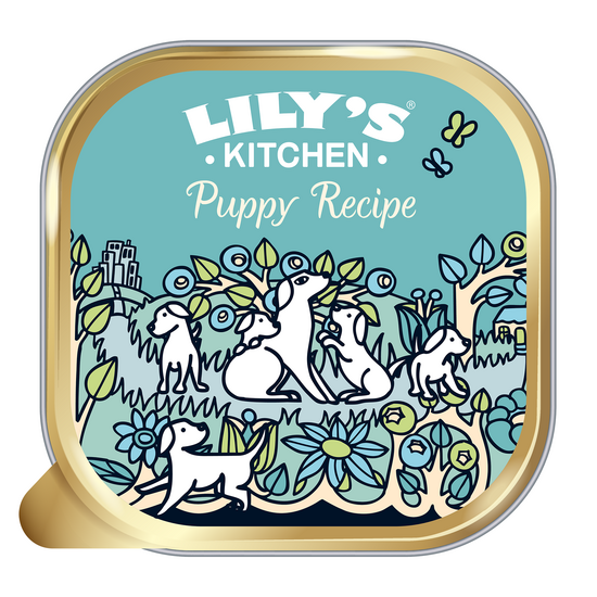 Lily's Kitchen Puppy Recipe Wet Dog Food with Turkey