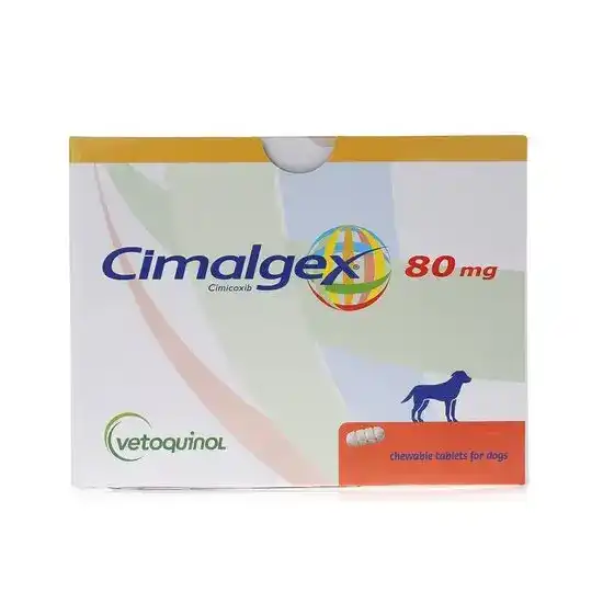 Cimalgex Chewable Tablets for Dogs 80mg 2992