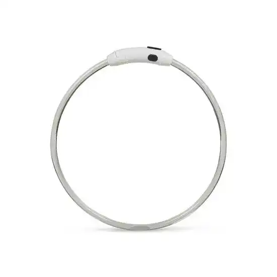 Petface Outdoor Paws USB Rechargeable LED Ring Dog Collar 20620