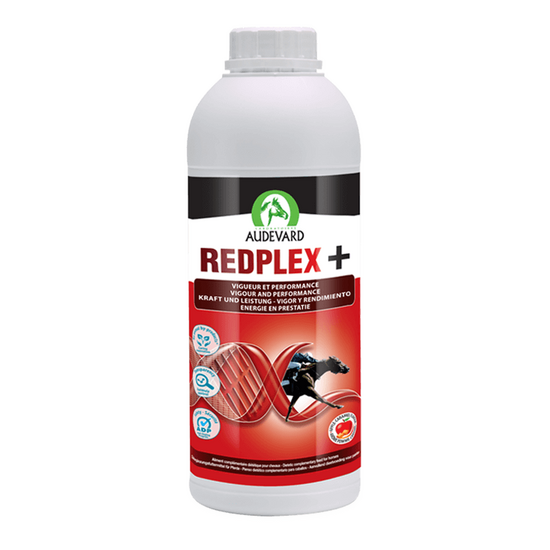 Audevard Redplex+ Vigour and Performance Nutritional Support Liquid for Horses 1 Litre Bottle 11550
