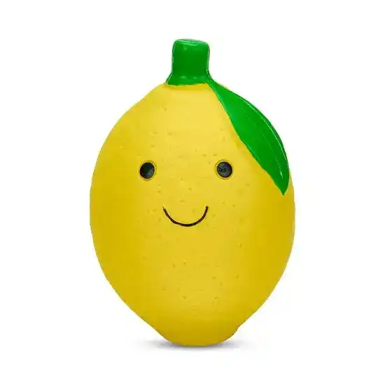 Petface Foodie Faces Lemon Latex Dog Toy Small 19593