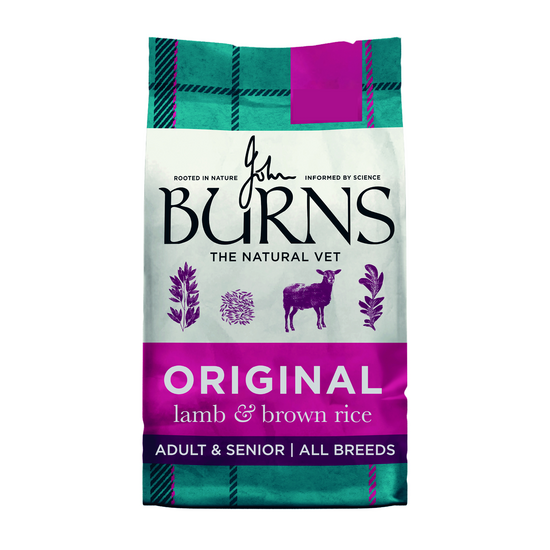 Burns Original Adult & Senior Dry Dog Food with Lamb & Brown Rice 1076