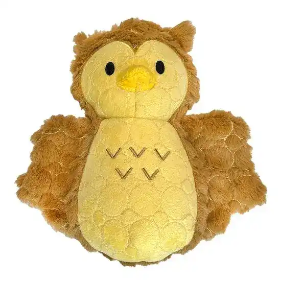 Bite Force Kevlar Tough Owl Plush Dog Toy 19657