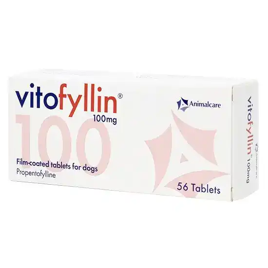 Vitofyllin Film-Coated Tablets for Dogs 100mg 3660