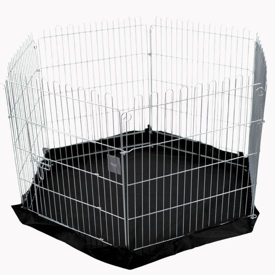 Henry Wag Six-Sided Steel Pet Pen with Fabric Base 18918