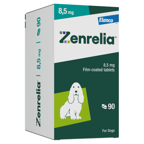 Zenrelia Film-Coated Tablets for Dogs 8.5mg 19056