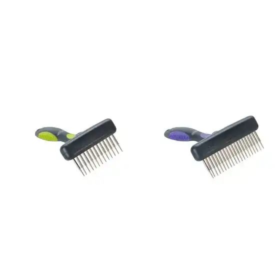 BUSTER Flexible Undercoat Rake with Long Pins for Dogs & Cats 16440