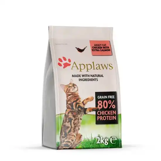 Applaws Grain Free Complete Adult Dry Cat Food with Chicken & Salmon 16473