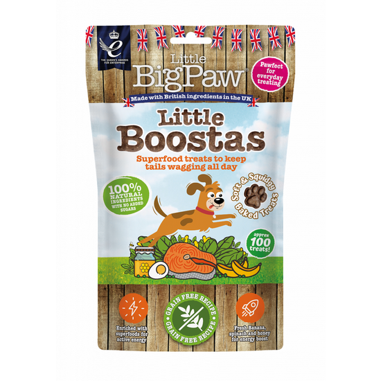 Little BigPaw Little Boostas Superfood Treats for Dogs and Puppies 90g Packs 16083