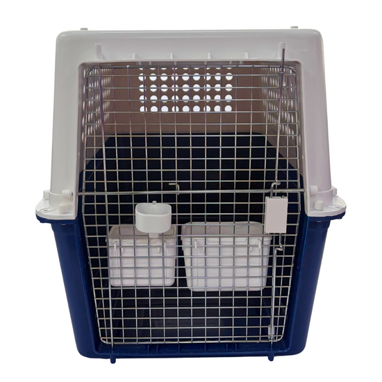 Air Travel Pet Crate PP60N for Dogs IATA Approved 100 x 63 x 70 cm 20137