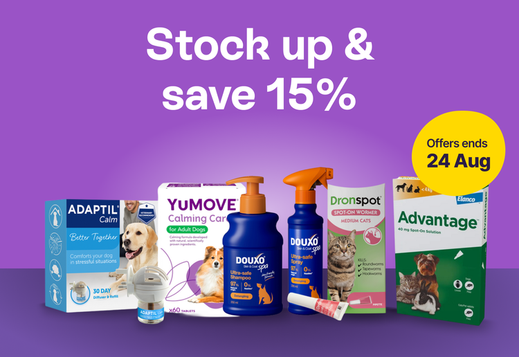 Stock up &amp; save 15%