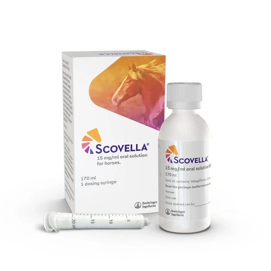 Scovella 15 mg/ml oral solution for horses 21132