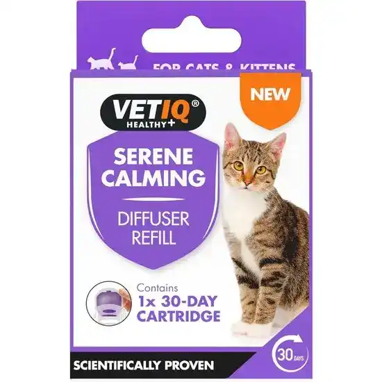 VetIQ Serene Calming Portable Diffuser Refill for Cats & Kittens 17709