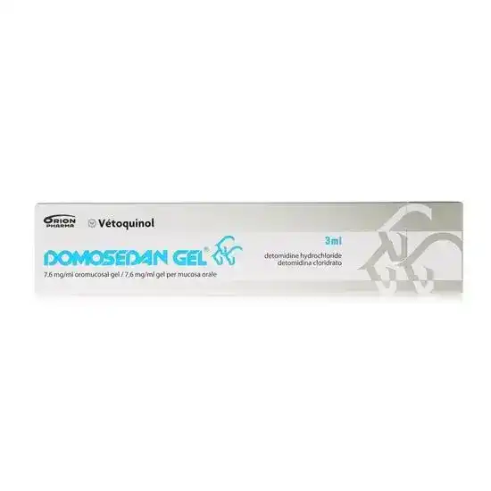 Domosedan Gel Oromucosal Gel for Horses 7.6mg/ml 3664