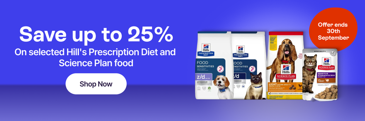 Save up to 25% On Selected Hill's Prescription Diet and Science Plan Food - Shop Now