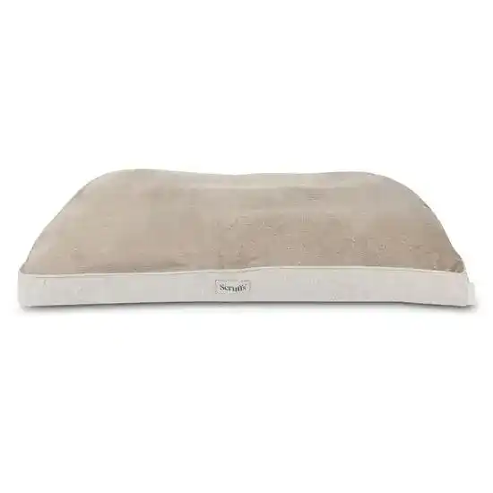 Scruffs Harvard Memory Foam Orthopaedic Mattress for Dogs Pearl Grey 19209