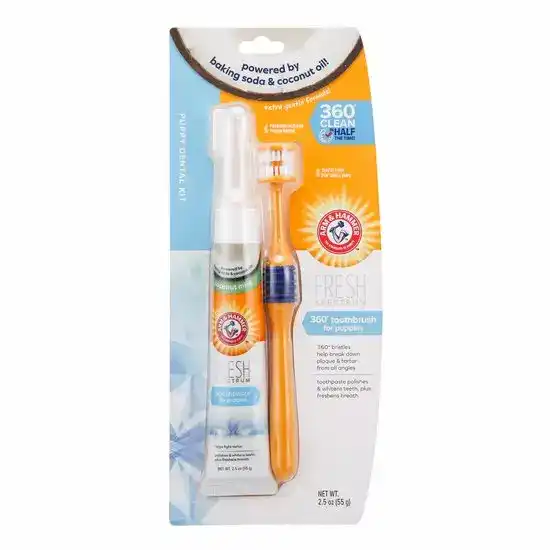 Arm & Hammer Fresh Spectrum Coconut Mint Dental Kit for Puppies 2657