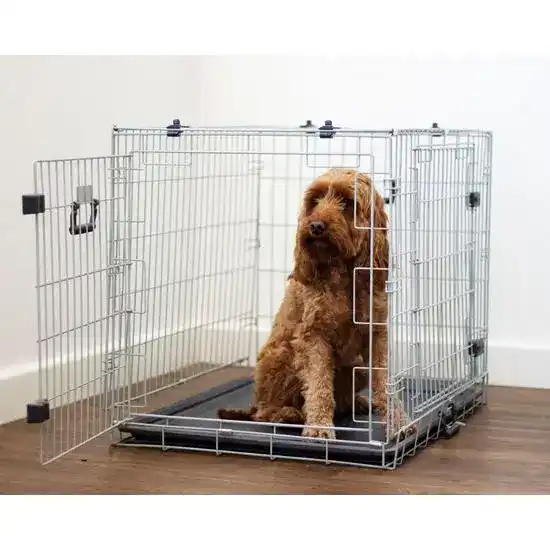 Rosewood Options Two Door Crate for Dogs & Puppies 16366