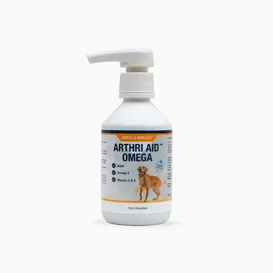 NutriScience Arthri Aid Omega Joint & Mobility Supplement for Dogs & Cats 2830