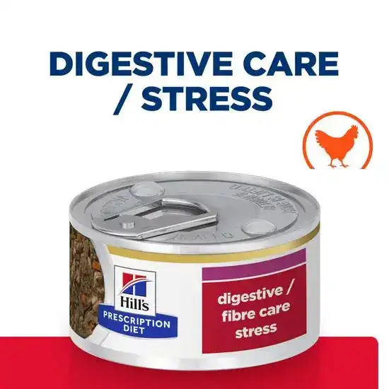Hill's Prescription Diet Gastrointestinal Biome Stress Stew Wet Cat Food with Ch 18981