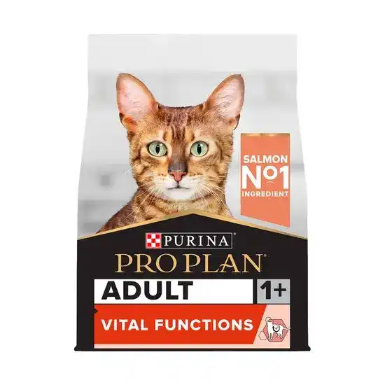 PURINA PRO PLAN Adult 1+ Vital Functions Dry Cat Food with Salmon 16890