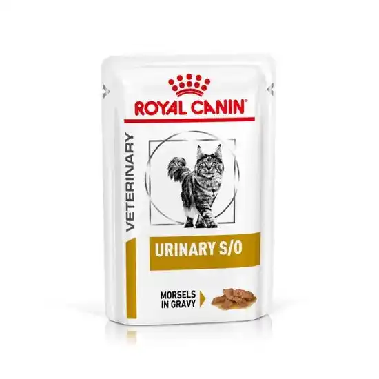 ROYAL CANIN Veterinary Health Nutrition Urinary S/O Wet Cat Food with Morsels in 2240