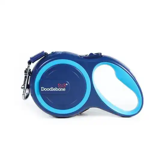 Doodlebone Retractable Dog Lead Sapphire 18800