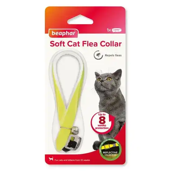 Beaphar Soft Reflective Flea Collar for Cats 18975