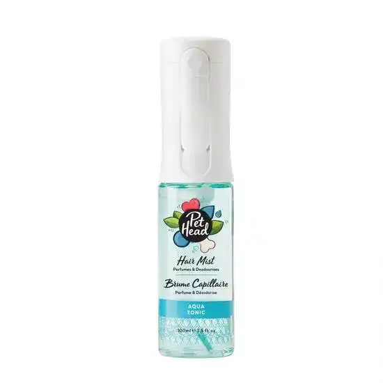 Pet Head Hair Mist Dog Deodorising Spray Aqua Tonic 19601