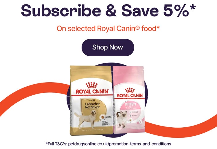Subscribe & Save 5% on Selected Royal Canin Food*