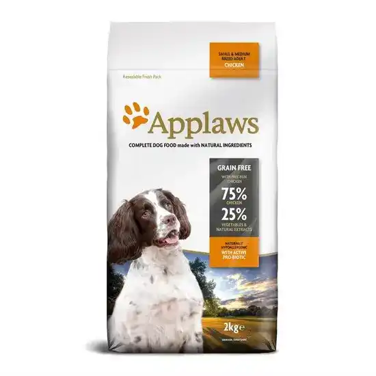 Applaws Grain-Free Dry Food for Small and Medium Breed Dogs Chicken 2kg 2010