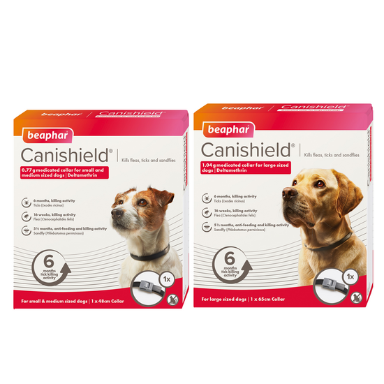Beaphar Canishield Flea & Tick Collar for Dogs 15789