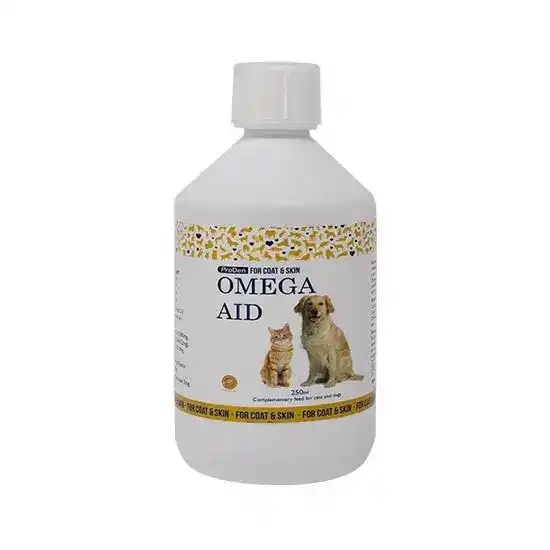 NutriScience Omega Aid Skin & Coat Supplement for Dogs & Cats 1368