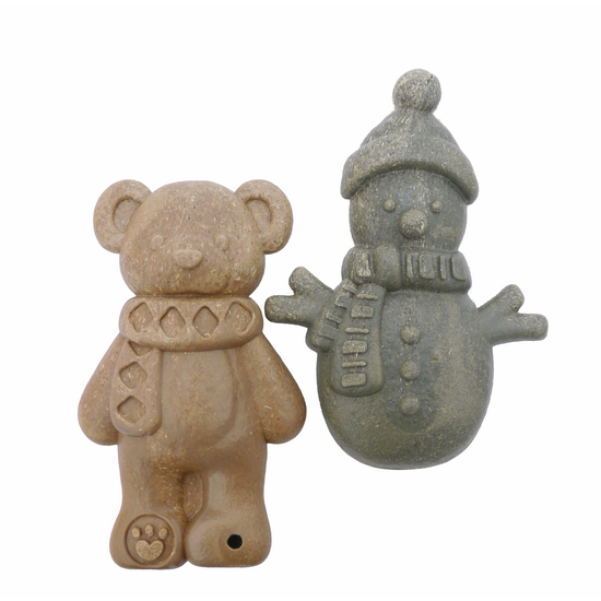 Rosewood C & C Veggie Burst Snowman and Teddy Duo Small Animal Christmas Treat 19878